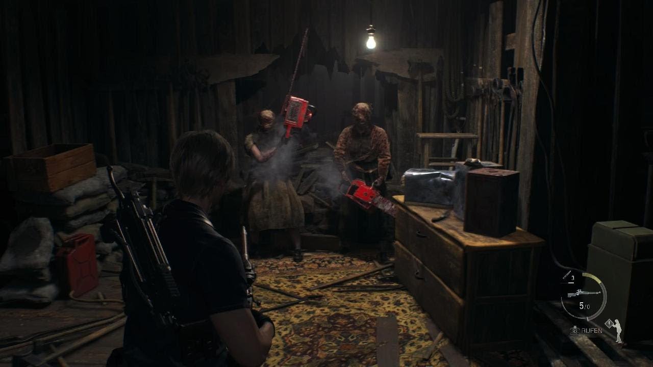 Resident Evil 4 Remake - Die Kettensägenschwestern besiegen - Chainsaw Sisters