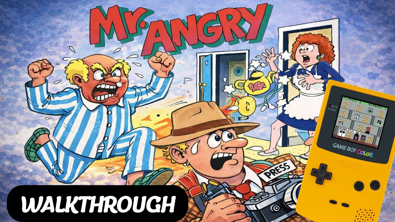 Mr. Angry - Game Boy Color Walkthrough video