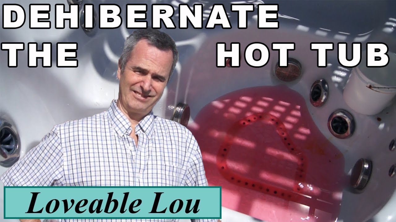 Dewinterizing the Hot Tub, Remove Glycol, Clean and Fill, Colloidal Silver, H2O2