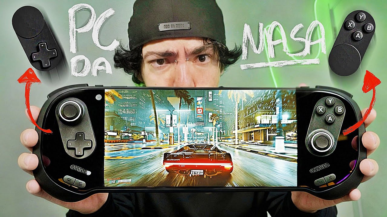 isso é um PC GAMER PORTATIL e roda TODOS OS JOGOS