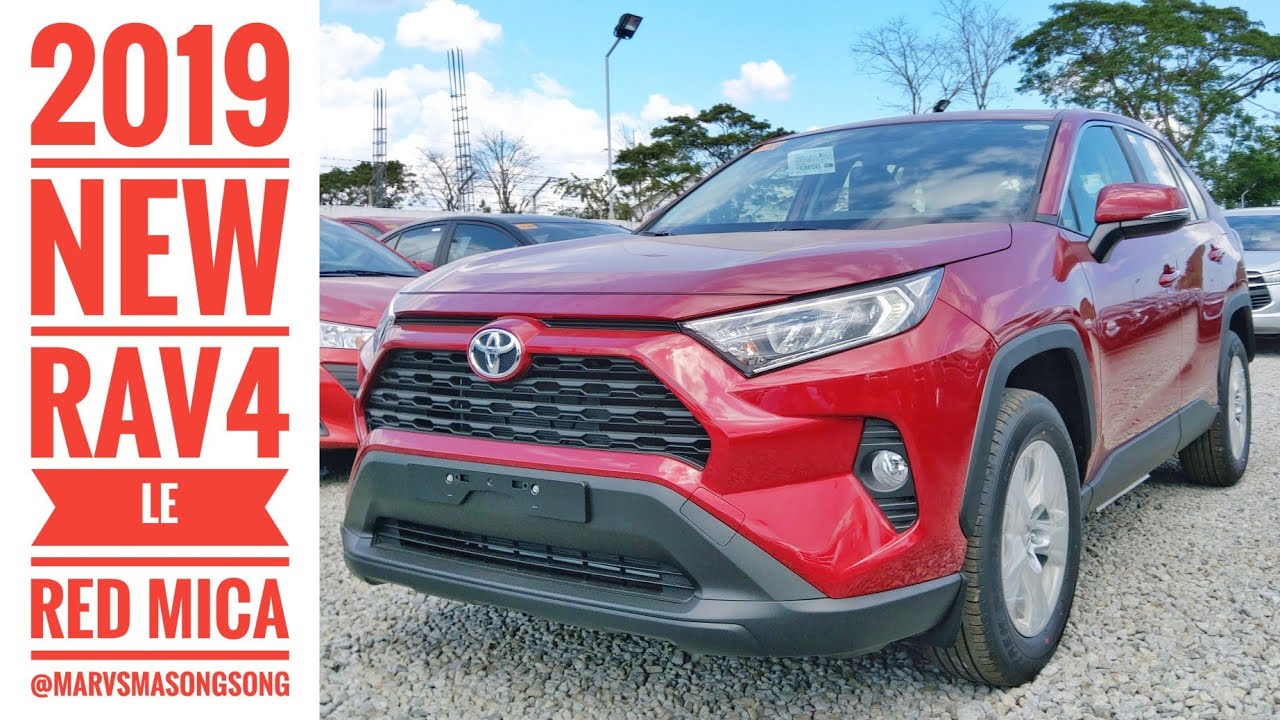 Toyota RAV4 4x2 2.5L LE - Red Mica | Walk Around by Marvs Masongsong | Toyota Batangas City
