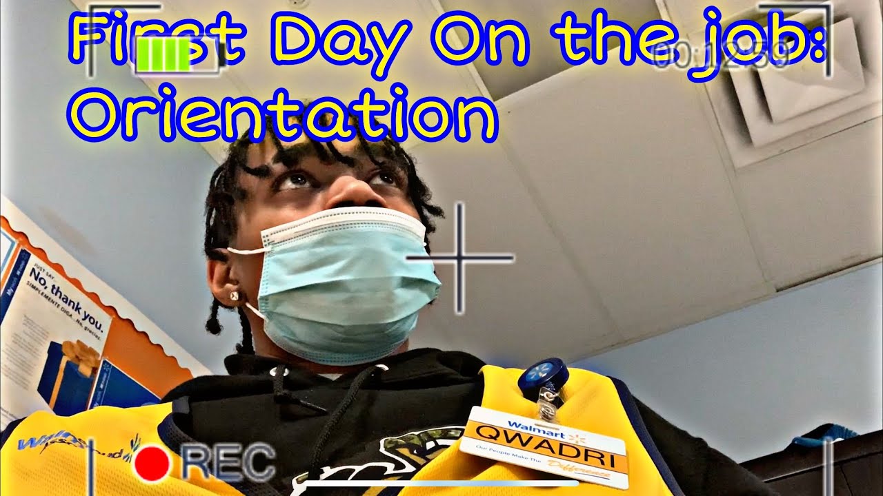 Day In The Life Of A Walmart Employee : Orientation 😳‼️|Yvng Quado|