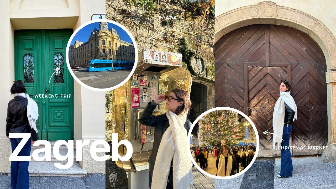 48 Hours in Zagreb | Traditional Croatian Food, Christmas Markets & Exploring the City