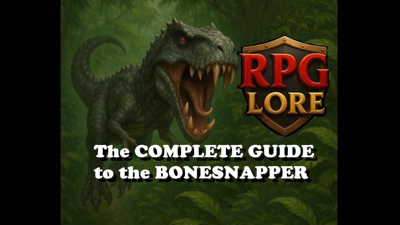 Complete Guide to the Bonesnapper - RPG Lore