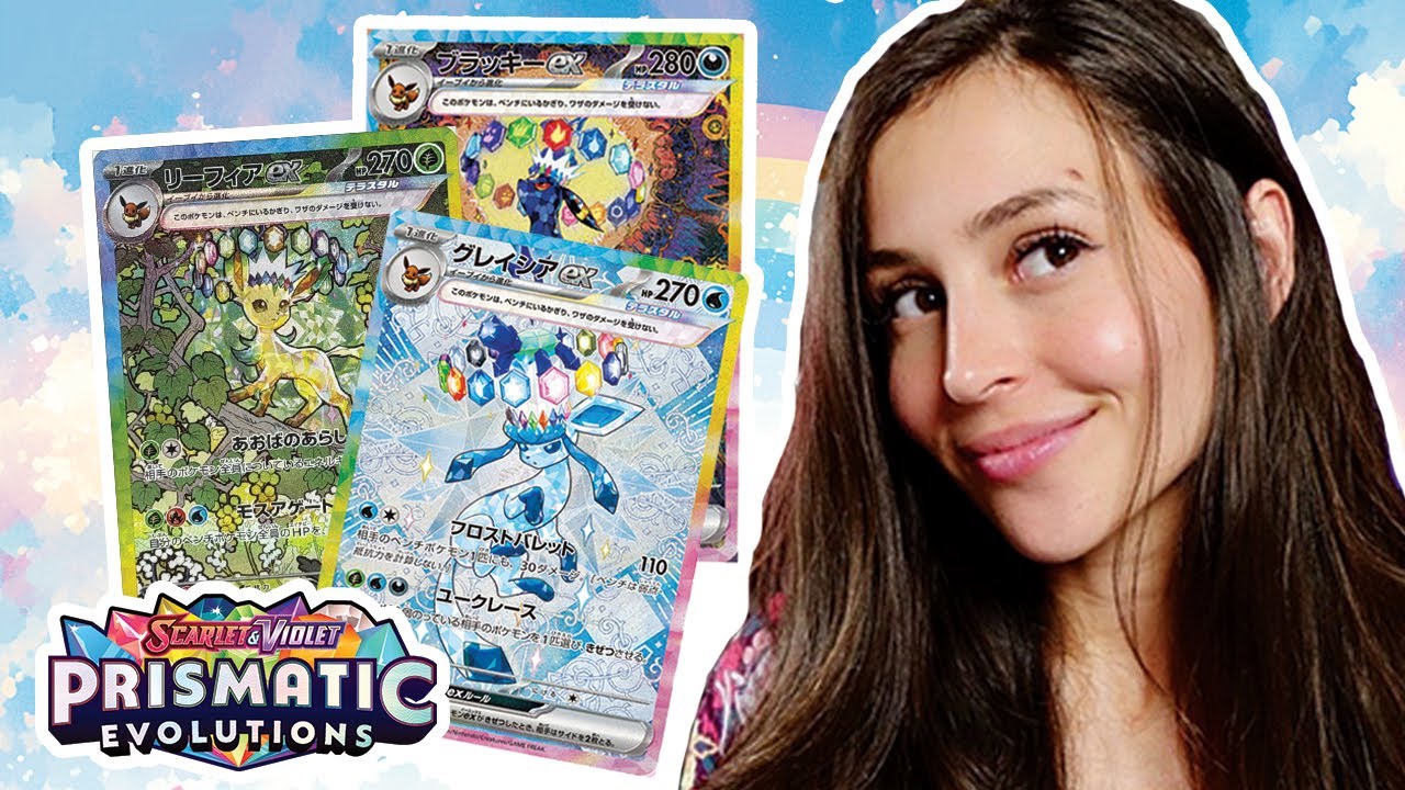 Terastal Festival Pokemon TCG pack opening! Prismatic Evolutions Japanese set! LOVING this set :)