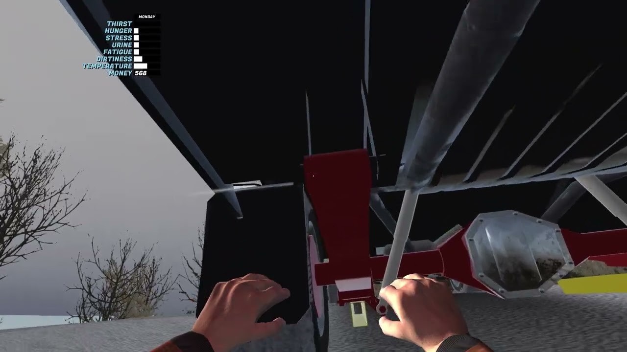 My Summer Car - Homeless Mechanic in the Dead of Winter - Full Uncut Gameplay - Part 1 [QHD, 60FPS]