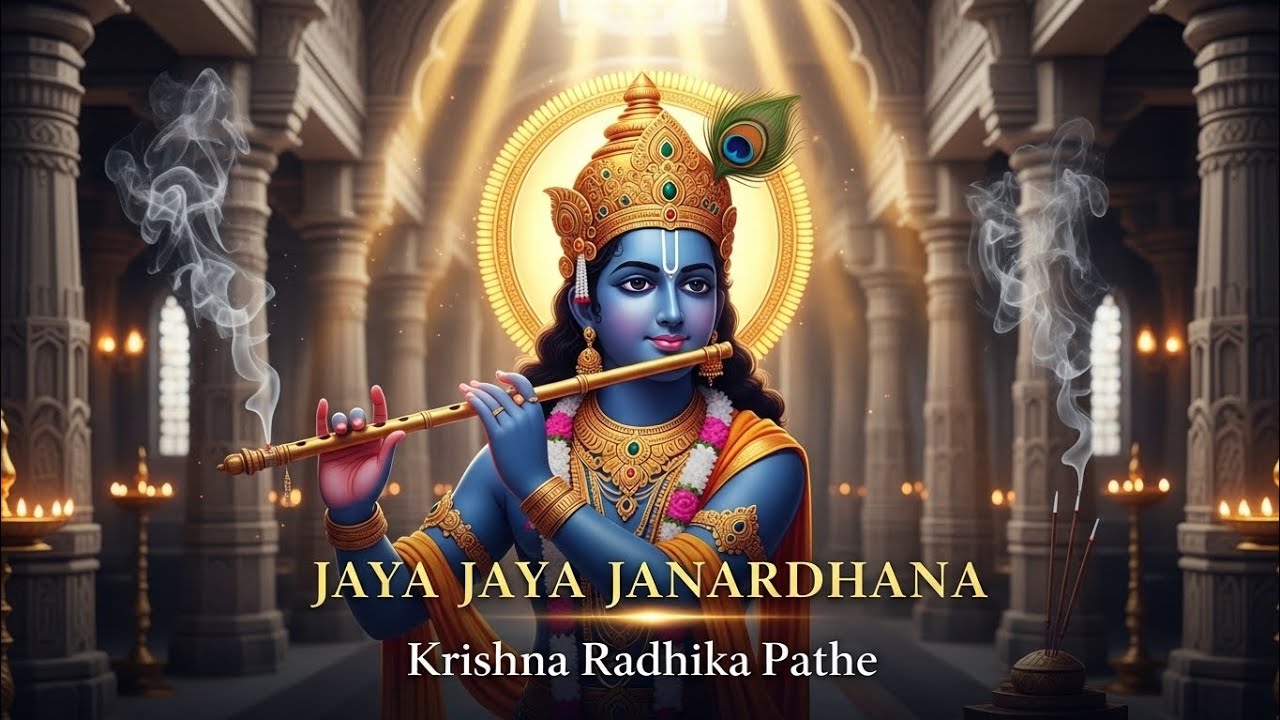 Jaya Jaya Janardhana | Feel Krishna’s Divine Presence ✨