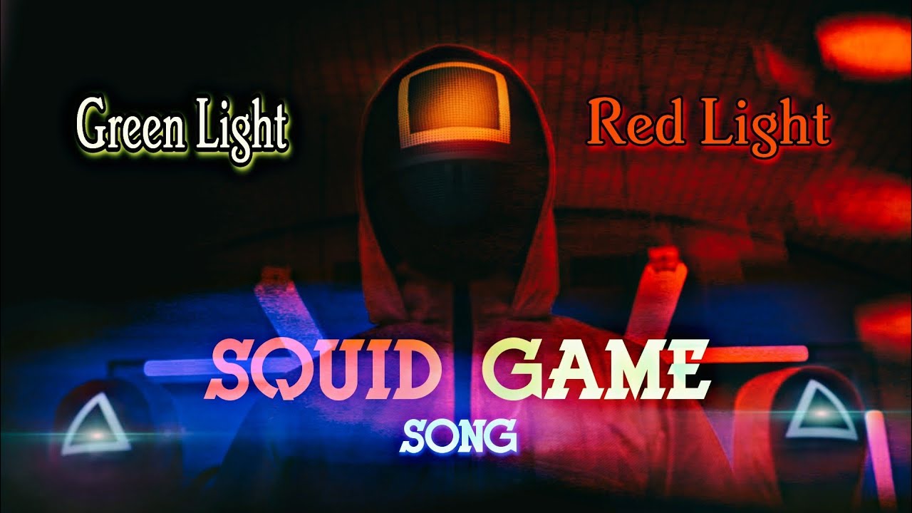 Squid Game - GreenLight pitbull Song Red Mask and Killing Doll