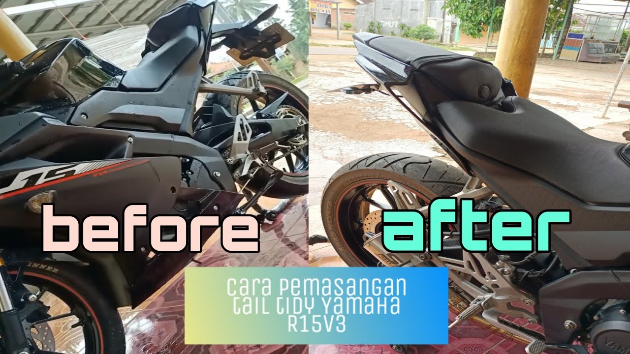 Cara pemasangan Tail tidy || Yamaha R15v3
