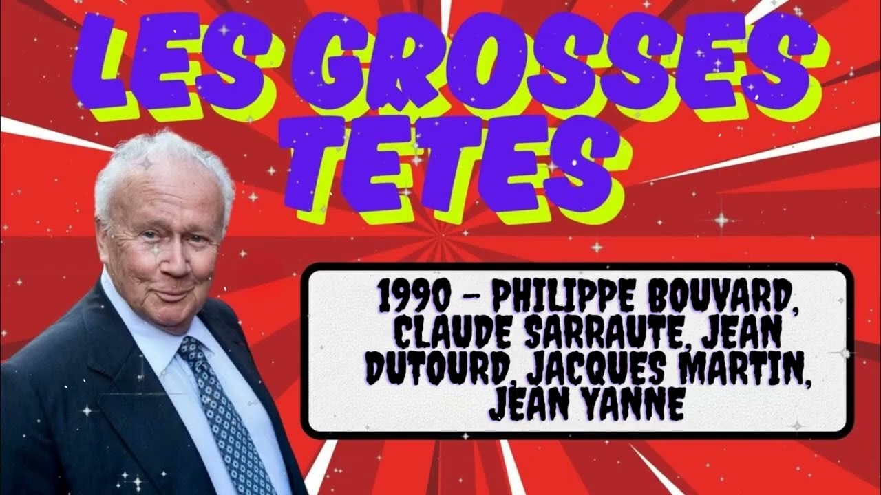 1990 - Philippe Bouvard, Claude Sarraute, Jean Dutourd, Jacques Martin, Jean Yanne
