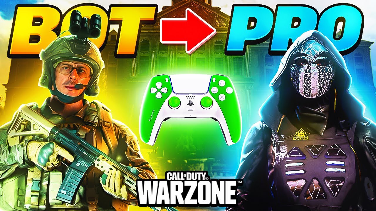 BOT to PRO in Warzone - Improve Aim + Movement [Best Settings and Tips to Get Better]