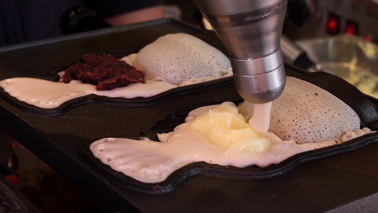 북촌 아이스크림 붕어빵 / icecream fish bread / korean street food