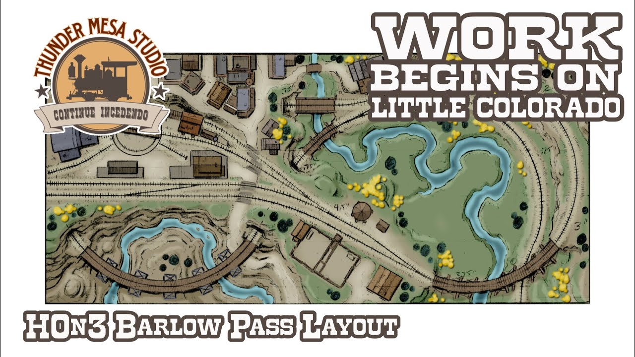 HOn3 Barlow Pass Layout | Work Begins!