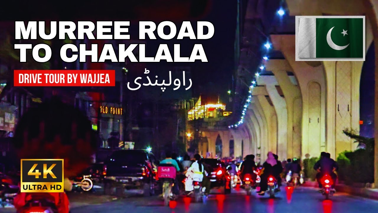 Murree Road to Chaklala Rawalpindi | Drive Tour 2025 | Wajjea