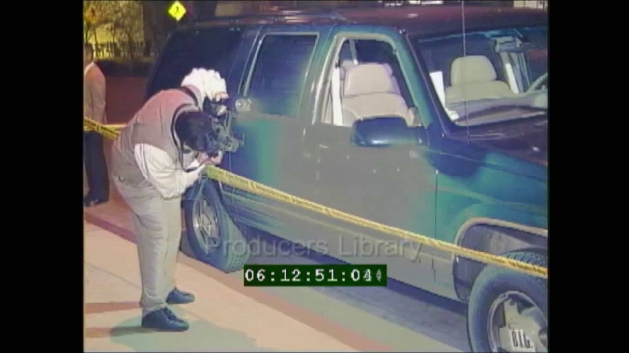 A Look At Biggies Suburban After His Fatal Shooting