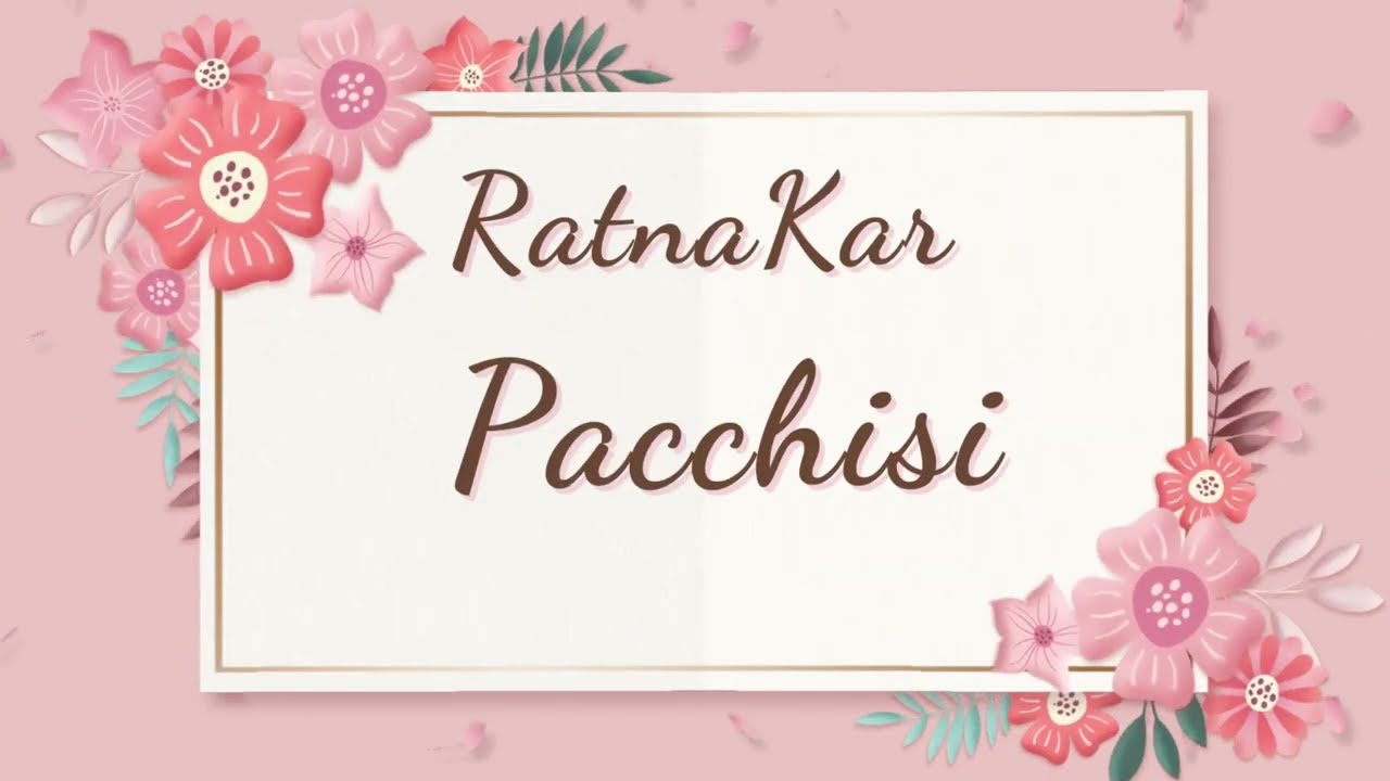 Ratnakar Pachisi by  Samani Malay Pragyaa
