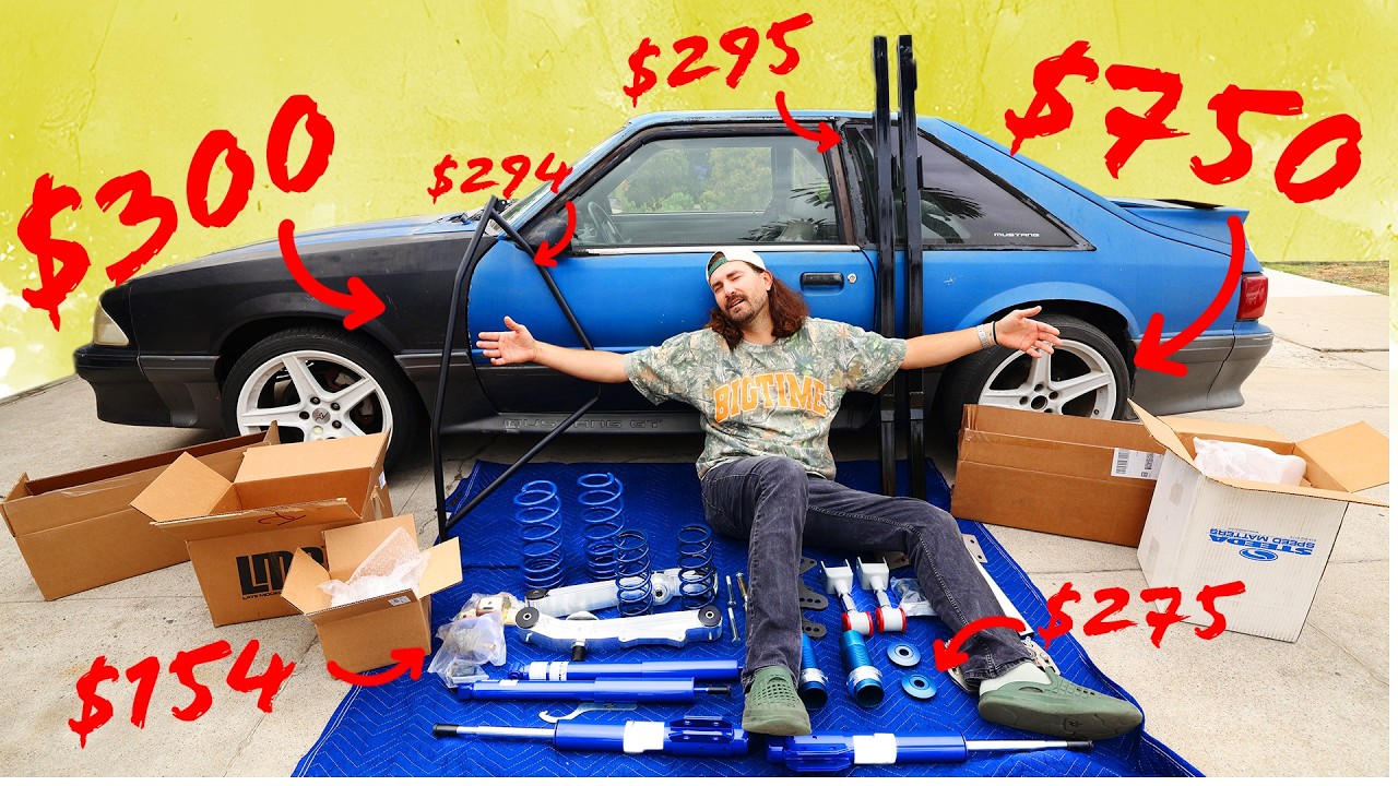Installing $3000 in Mods on our $3000 Mustang