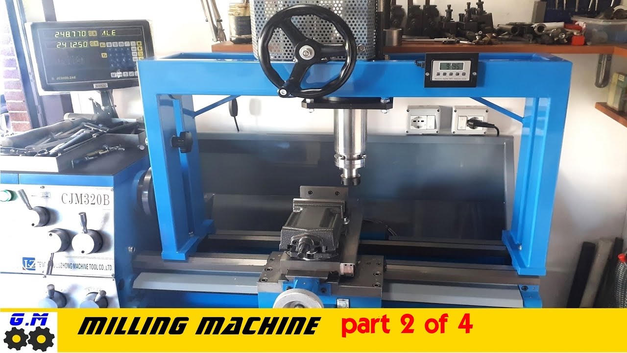 Homebuilt lathe milling machine - Part 2/4 - Fresatrice per tornio