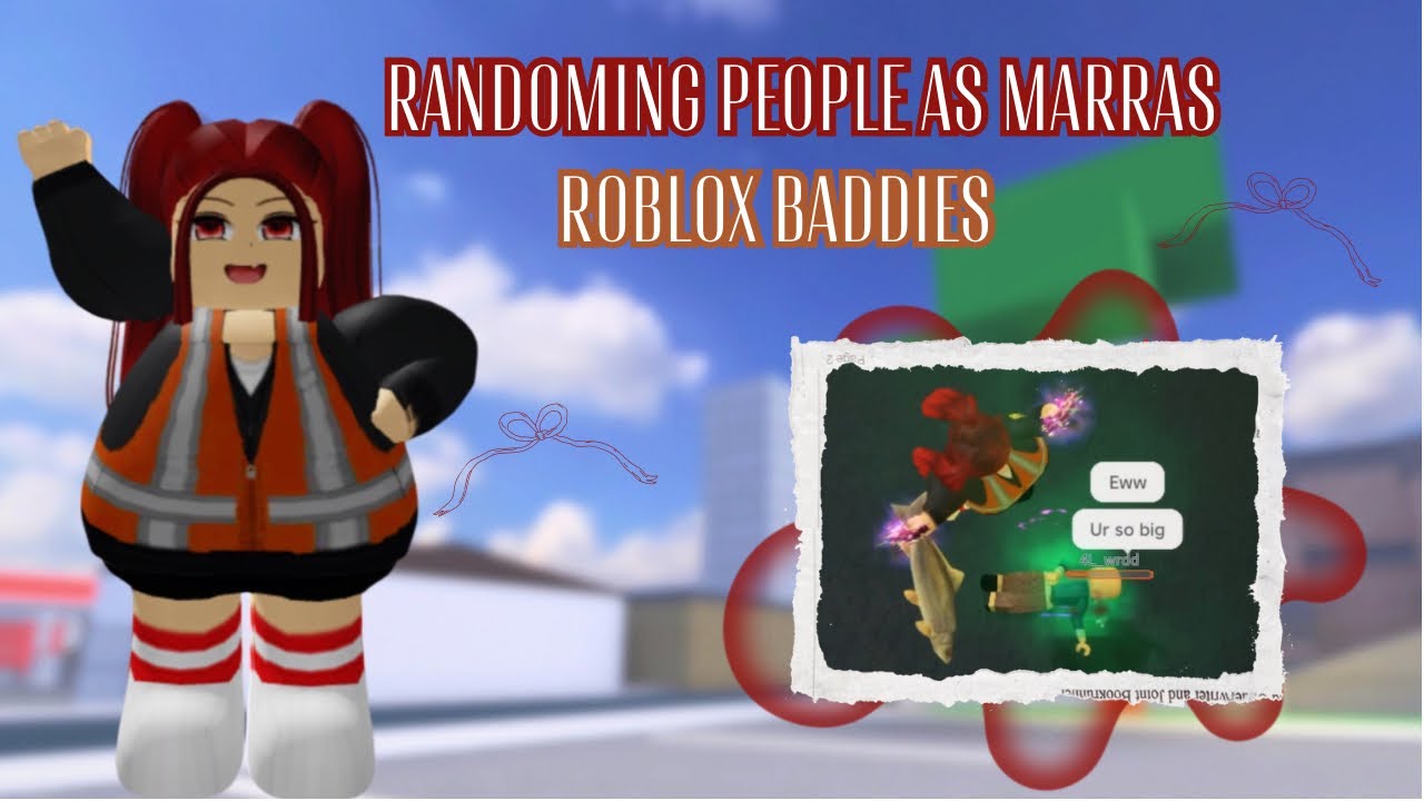 ✩ ₊˚⊹ Randoming people as Marras in ROBLOX BADDIES *DRAMA* ✩ ₊˚⊹