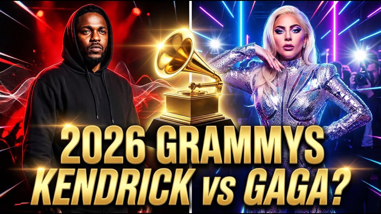 2026 GRAMMYS: Kendrick Lamar vs Lady Gaga — Who Will Win Big? 🔥