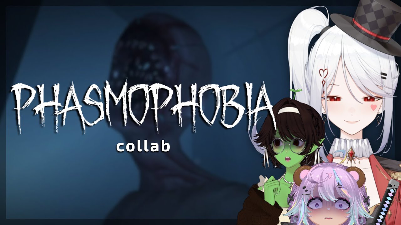 PHASMOPHOBIA | The gang goes ghost hunting! ~Collab~ | RINGMASTER VTUBER 🎪🎟️