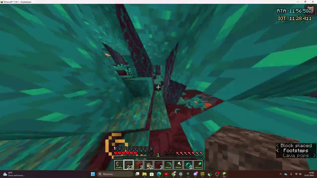 Minecraft Speedrun (24:24)