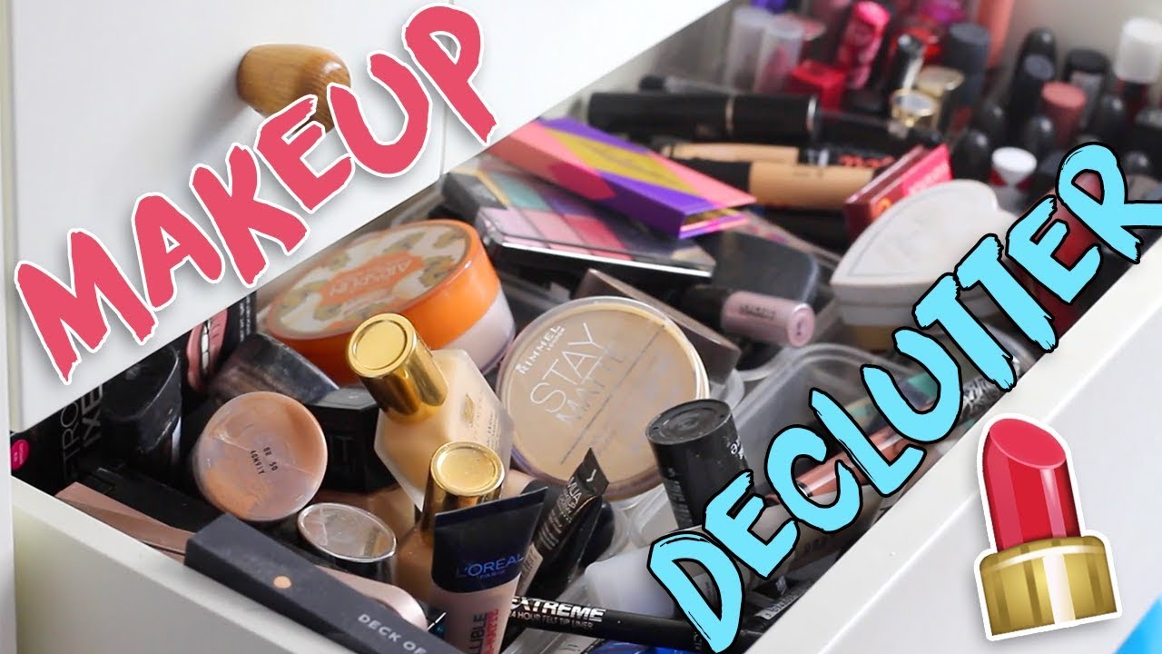 DECLUTTERING MY MAKEUP COLLECTION! ♡