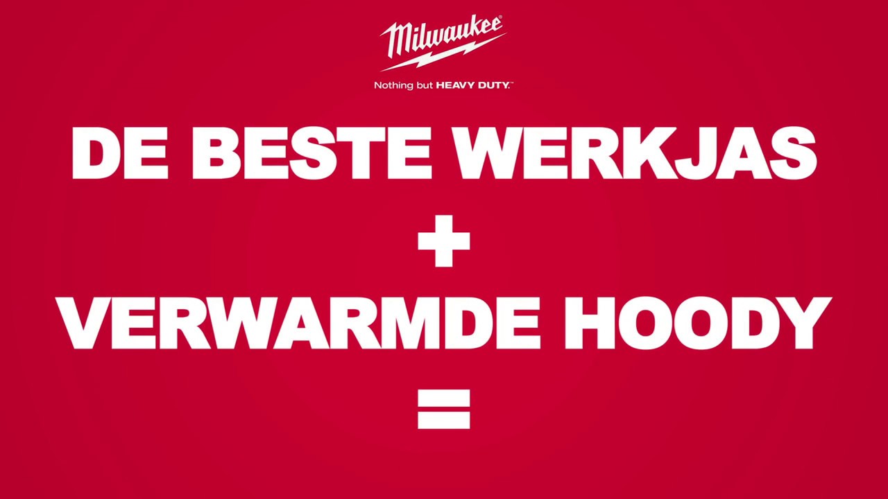 Milwaukee 3-in-1 werkjas + verwarmde hoody