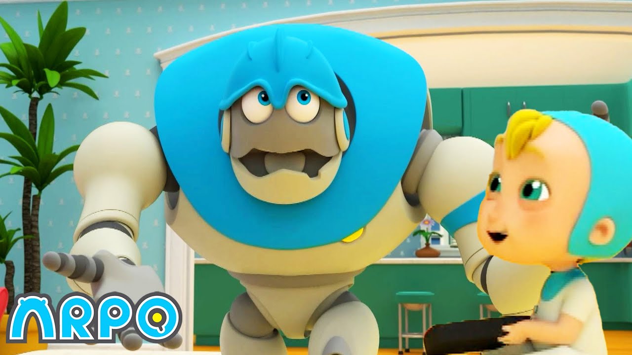 CONTROLLING BABY!!! || ARPO | Rob the Robot & Friends - Funny Kids TV