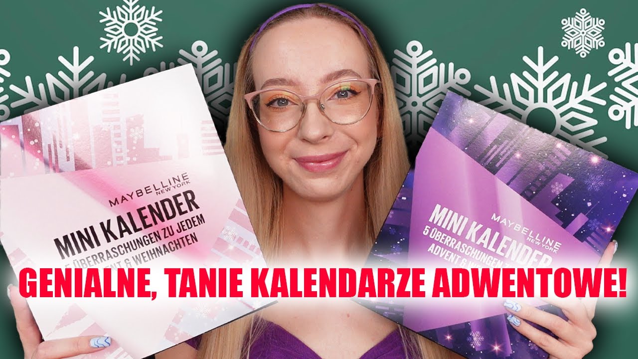PIERWSZE KALENDARZE ADWENTOWE W 2023 ROKU! | MAYBELLINE MINI KALENDER