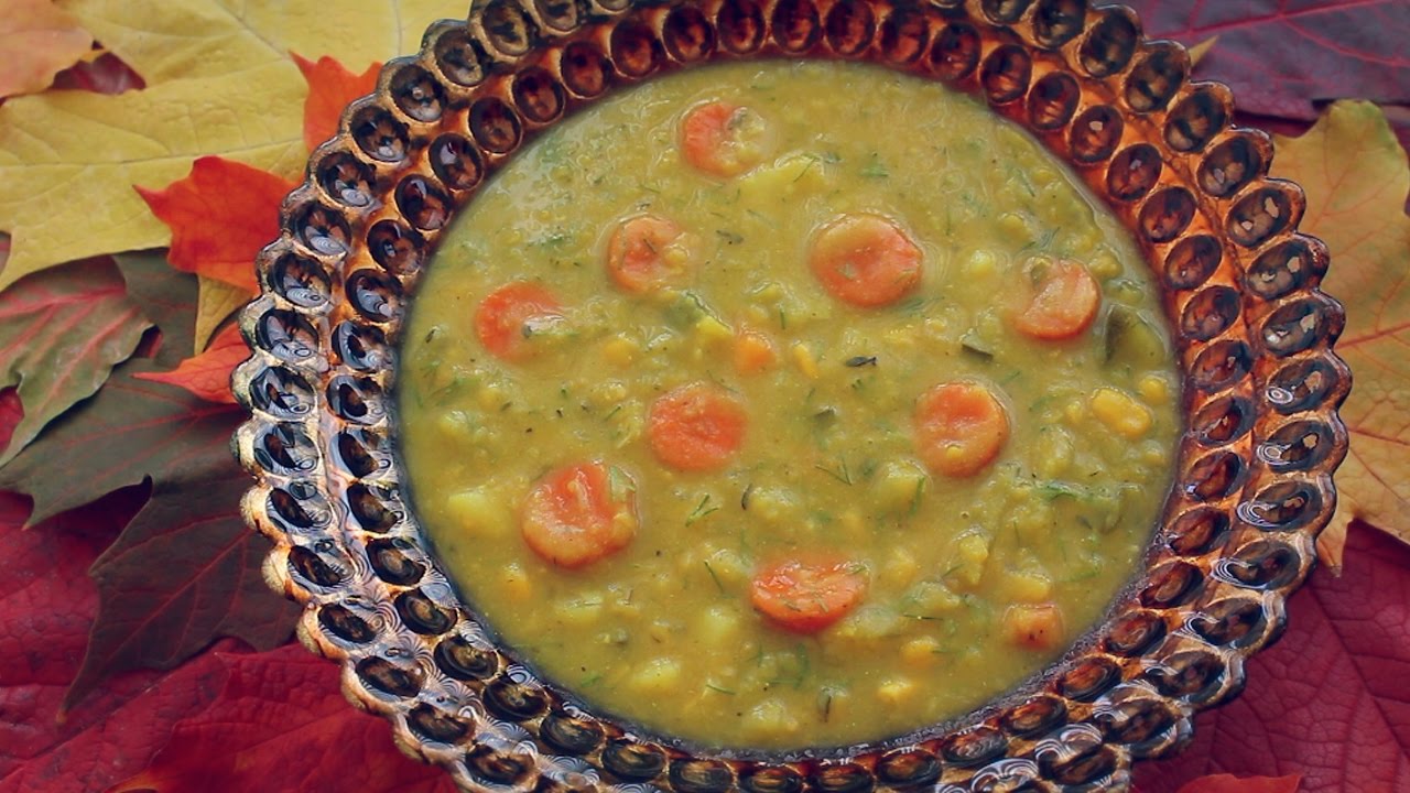 YELLOW PEA WITH DILL SOUP RECIPE!