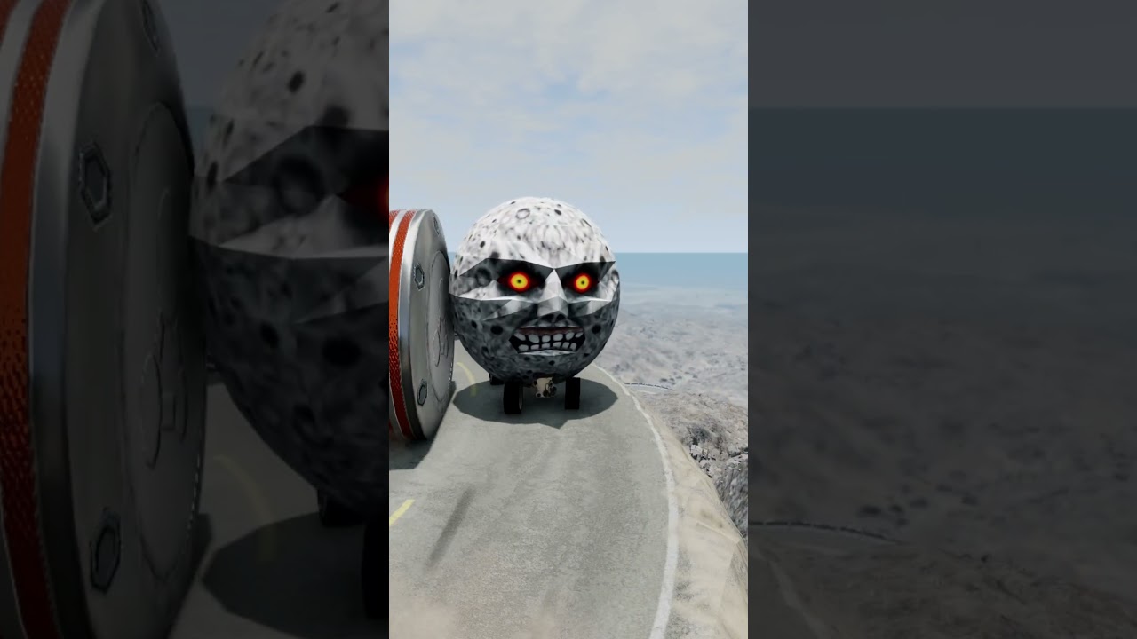 Cars vs Obstacles & Bollards Crash 😱 – BeamNG Drive