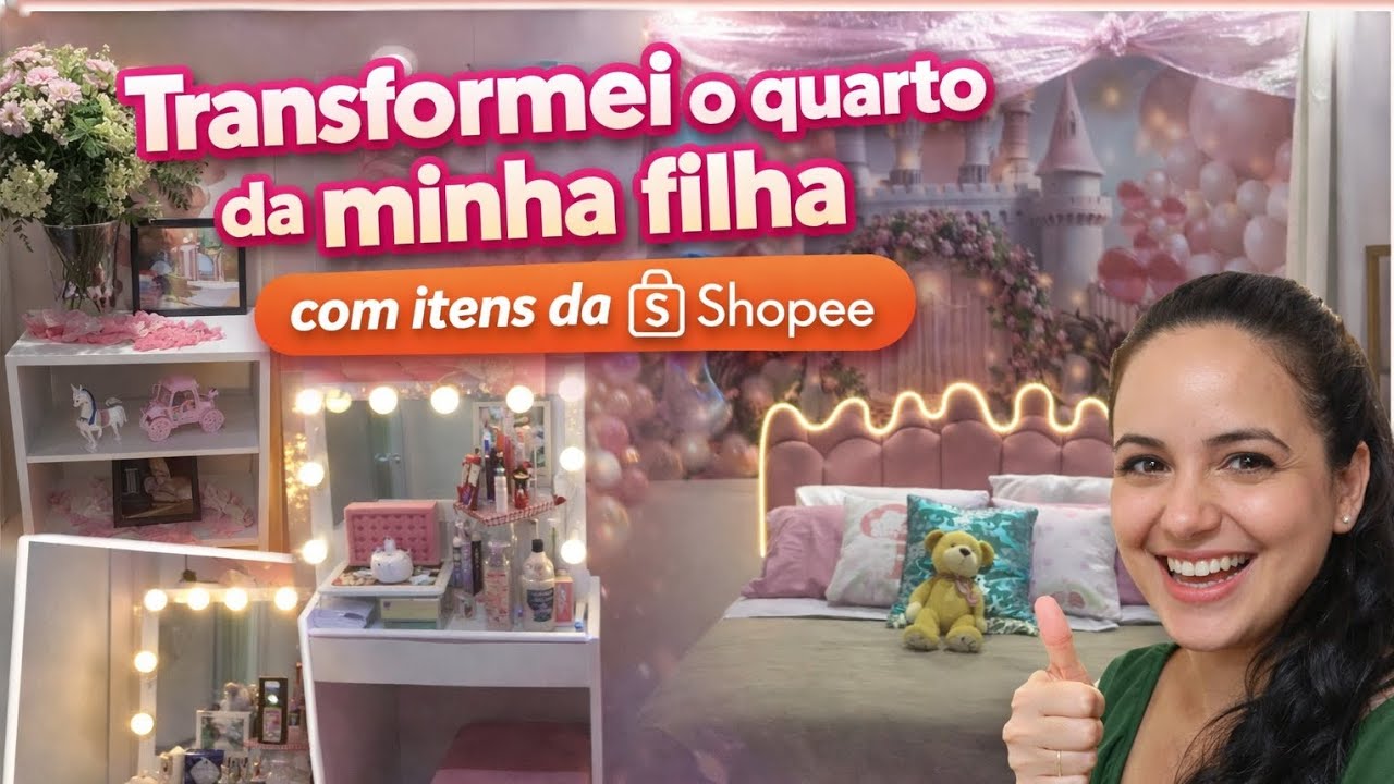 Transformando quarto de menina 👧 