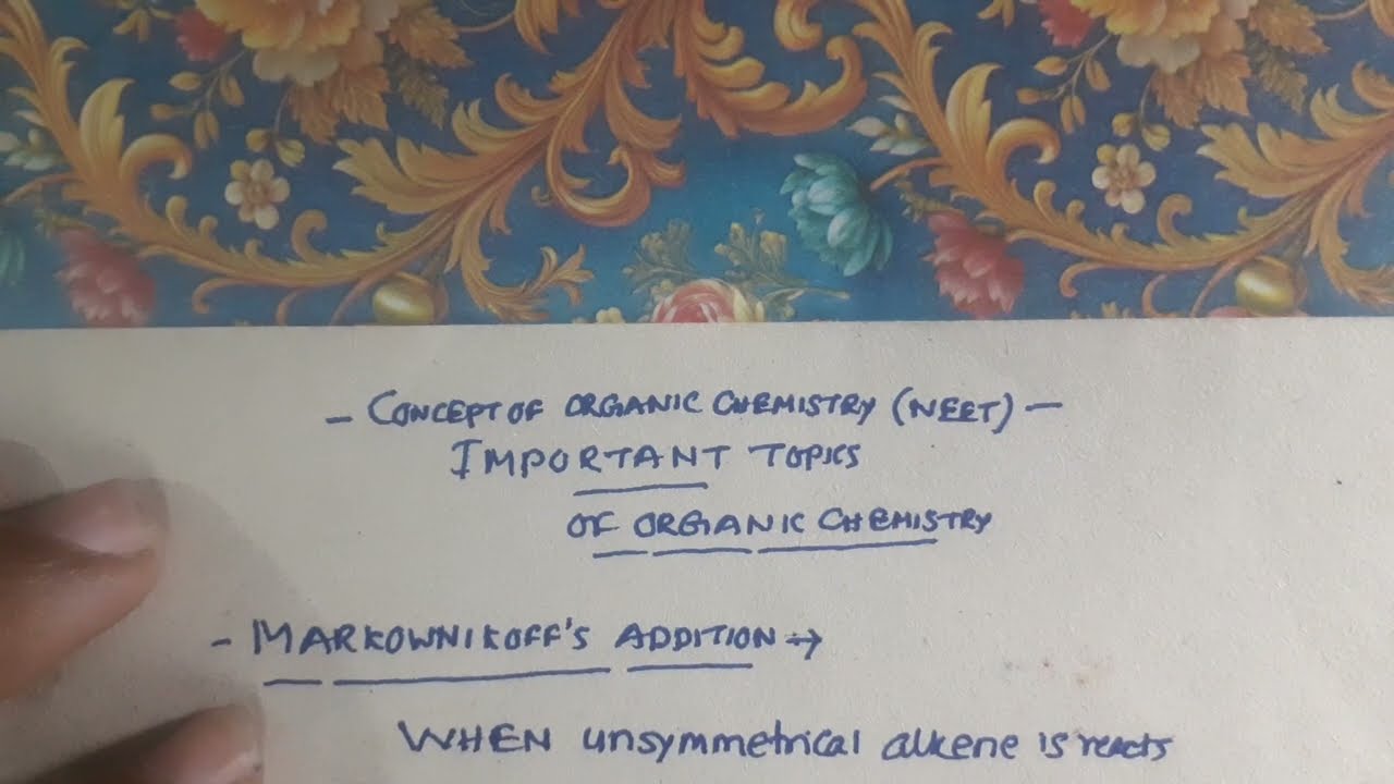 Markownikoff||organic chemistry |CBSE|ISC chemistryमार्कोनिकॉफ़ एडिशन ||ऑर्गेनिक केमिस्ट्री क्लासेस 