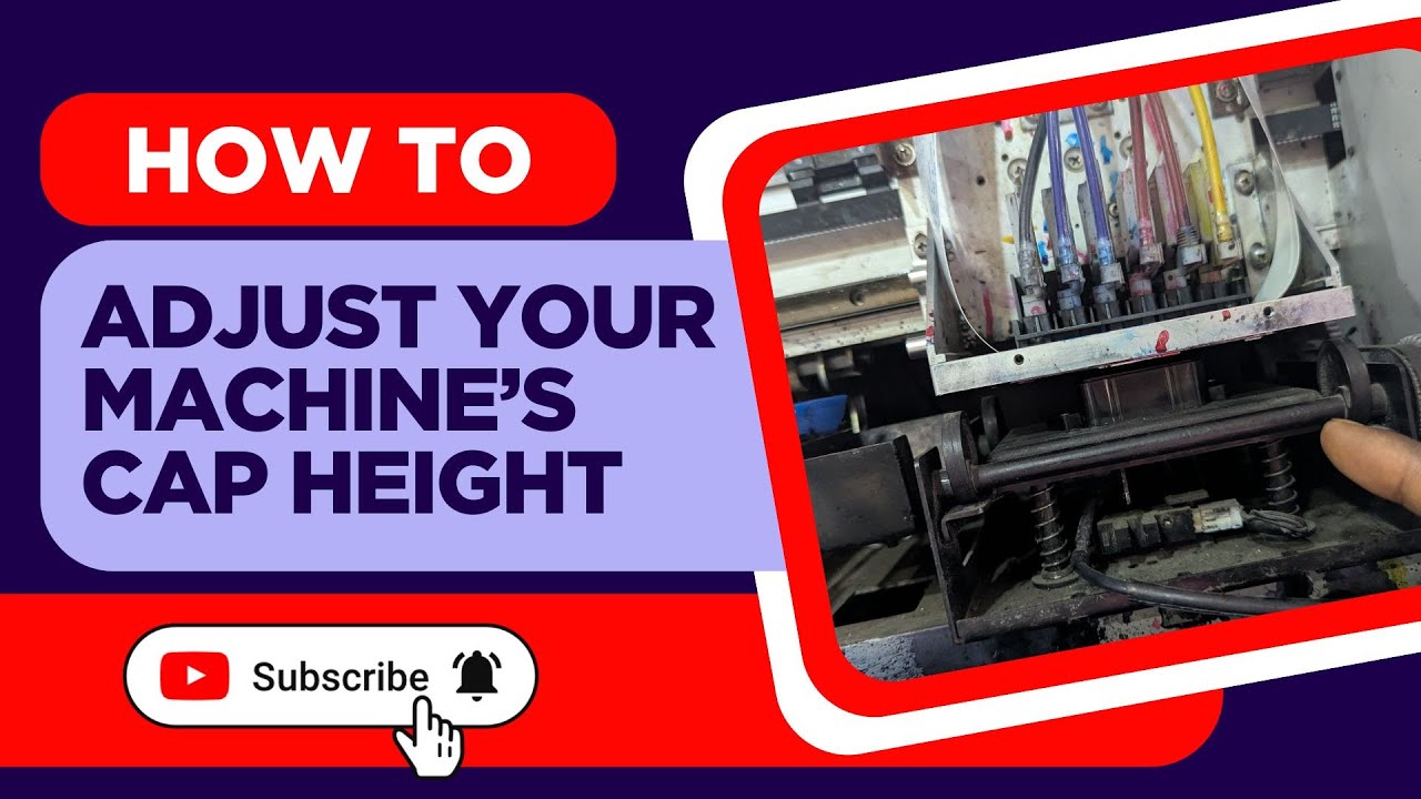 How to Adjust Your Machine’s Cap Height for Perfect Print Head Maintenance