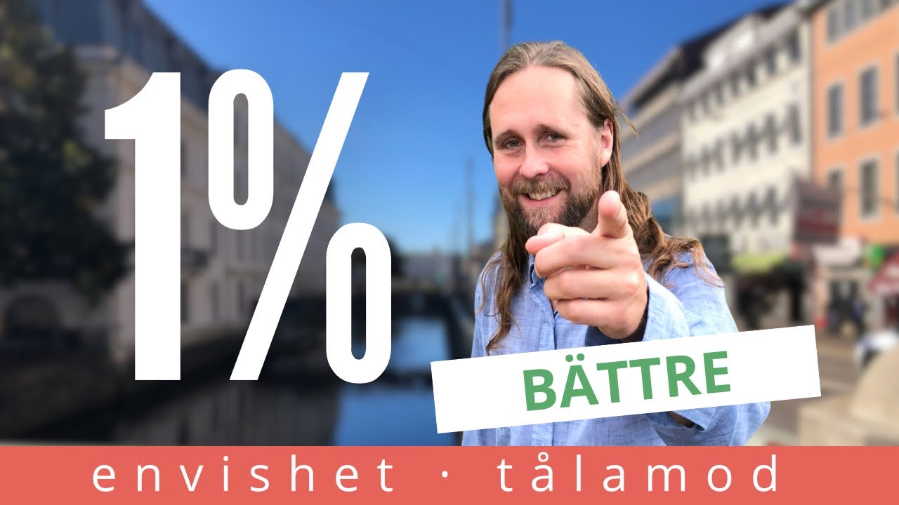Bli 1% bättre på svenska varje dag.