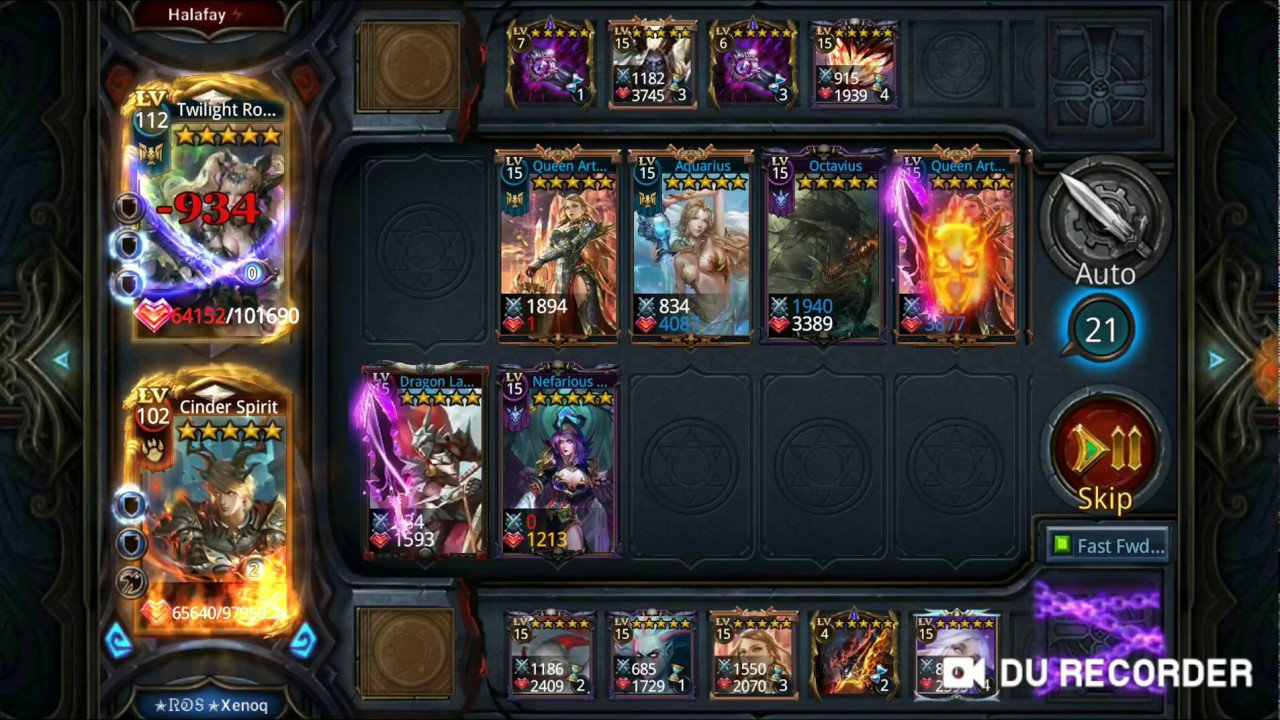 Deck Heroes, Tournament - Cinder Spirit, the ambitious hero killer