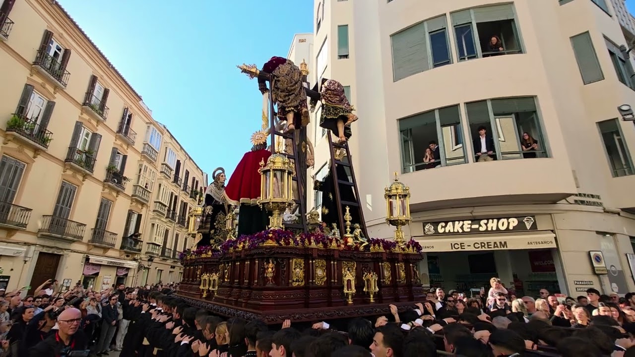 SAGRADO DESCENDIMIENTO. ALCAZABILLA-CISTER. SEMANA SANTA MALAGA 2025