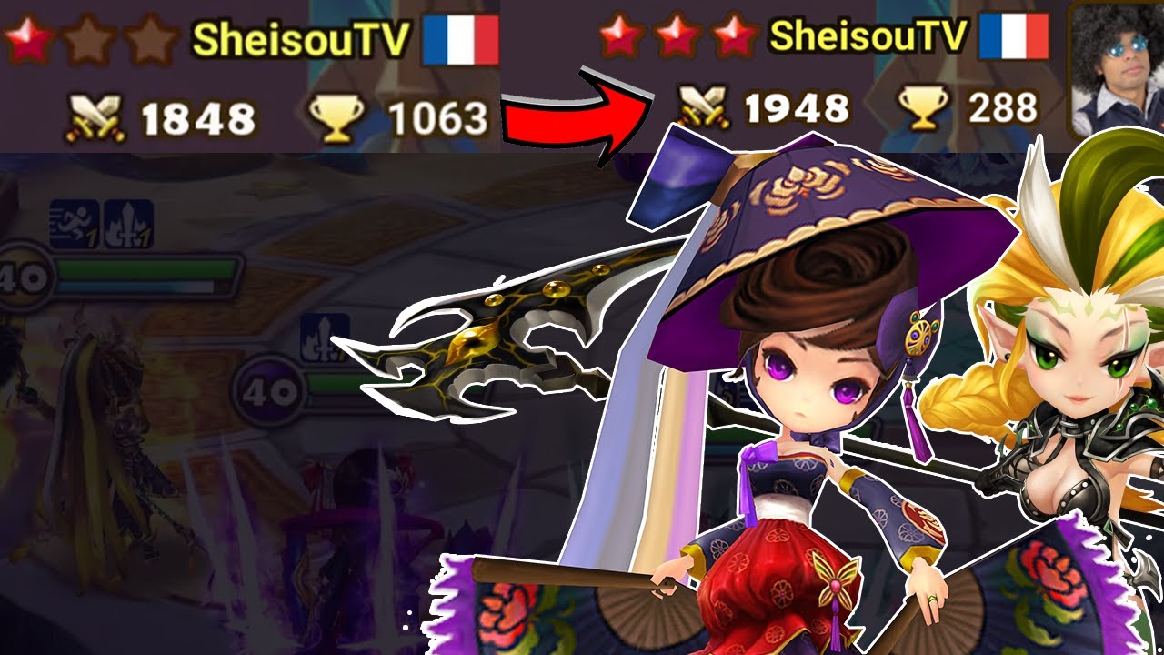 RTA: de G1 &agrave; G3 en une session ! ETHNA et WOLYUNG les plus belles ![Summoners War]