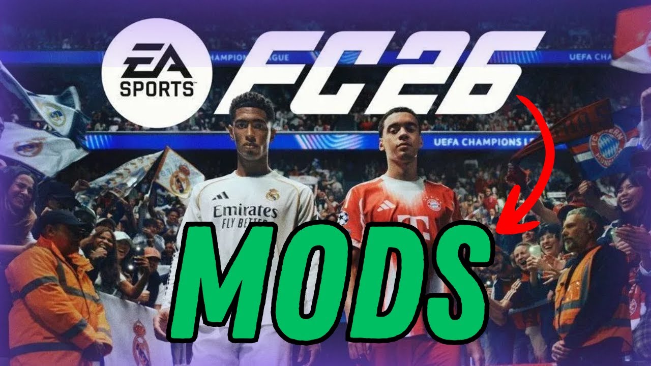 EA FC 26 - COMO BAIXAR E INSTALAR MODS - R&Aacute;PIDO E F&Aacute;CIL!