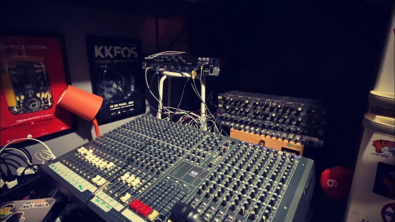 GRAVANDO BATERIA DE ROCK NO ESTÚDIO