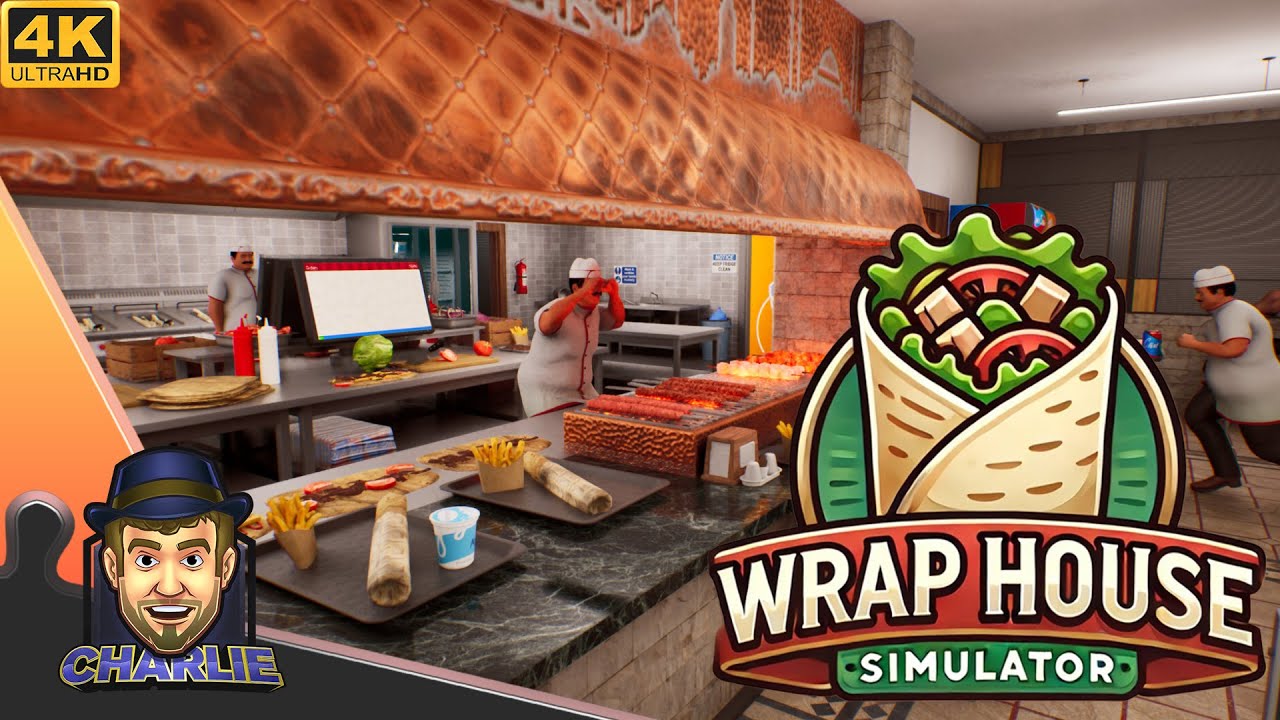 COME IN AND TASTE MY DELICIOUS WRAPS! - Wrap House Simulator Gameplay