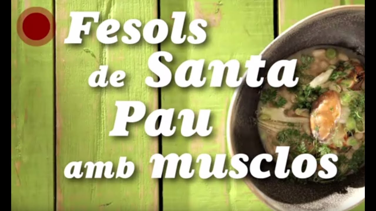 Fesols de Santa Pau amb musclos