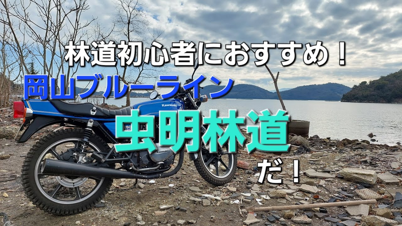 【レンタル】林道初心者にもお勧めできる、虫明林道！