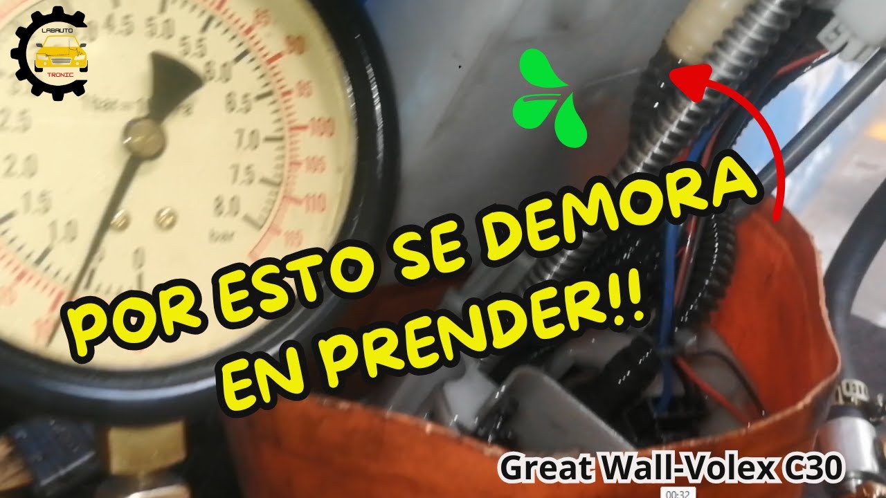 GREAT WALL-VOLEX C30-DEMORA EN PRENDER EL AUTO EN LAS MAÑANAS