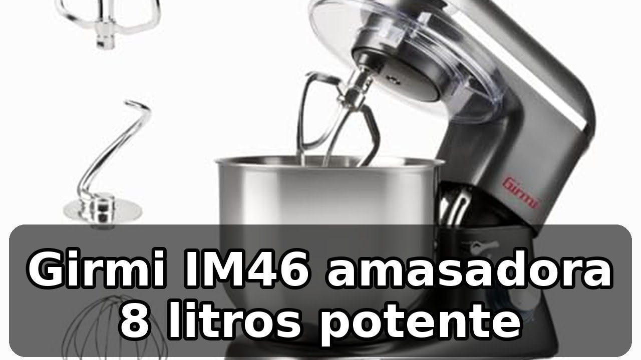 Review completa de la Girmi IM46: amasadora 8 litros, potencia y versatilidad