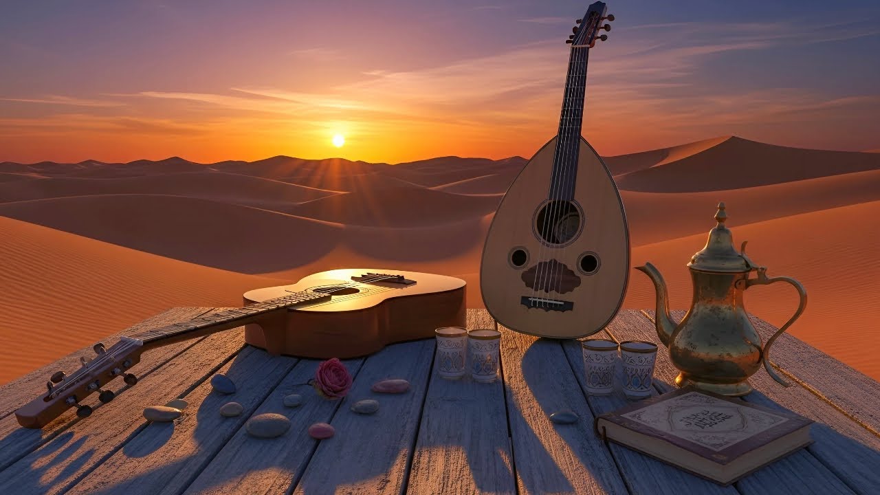 Healing Arabic Meditation Oud Music 🌸 Soft Middle Eastern Melodies for Stress Relief