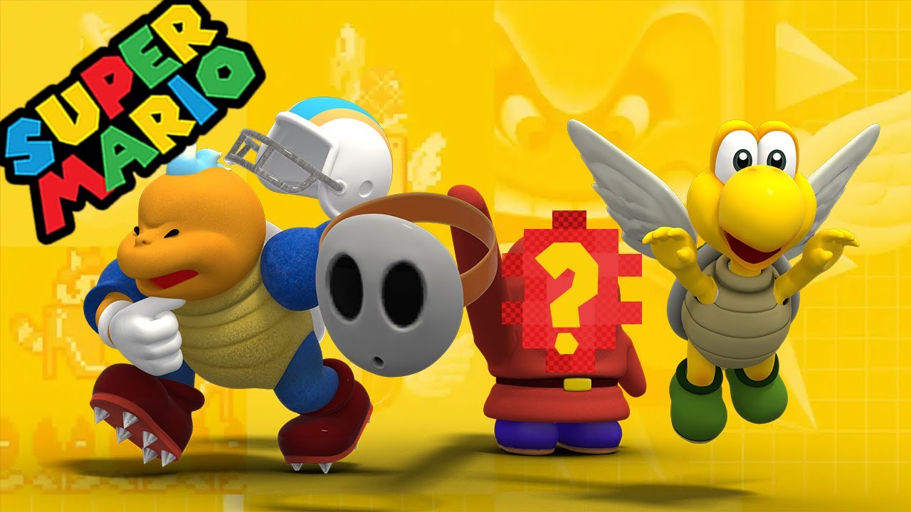 Shy Guy Face 😱😱😱 | Super Mario