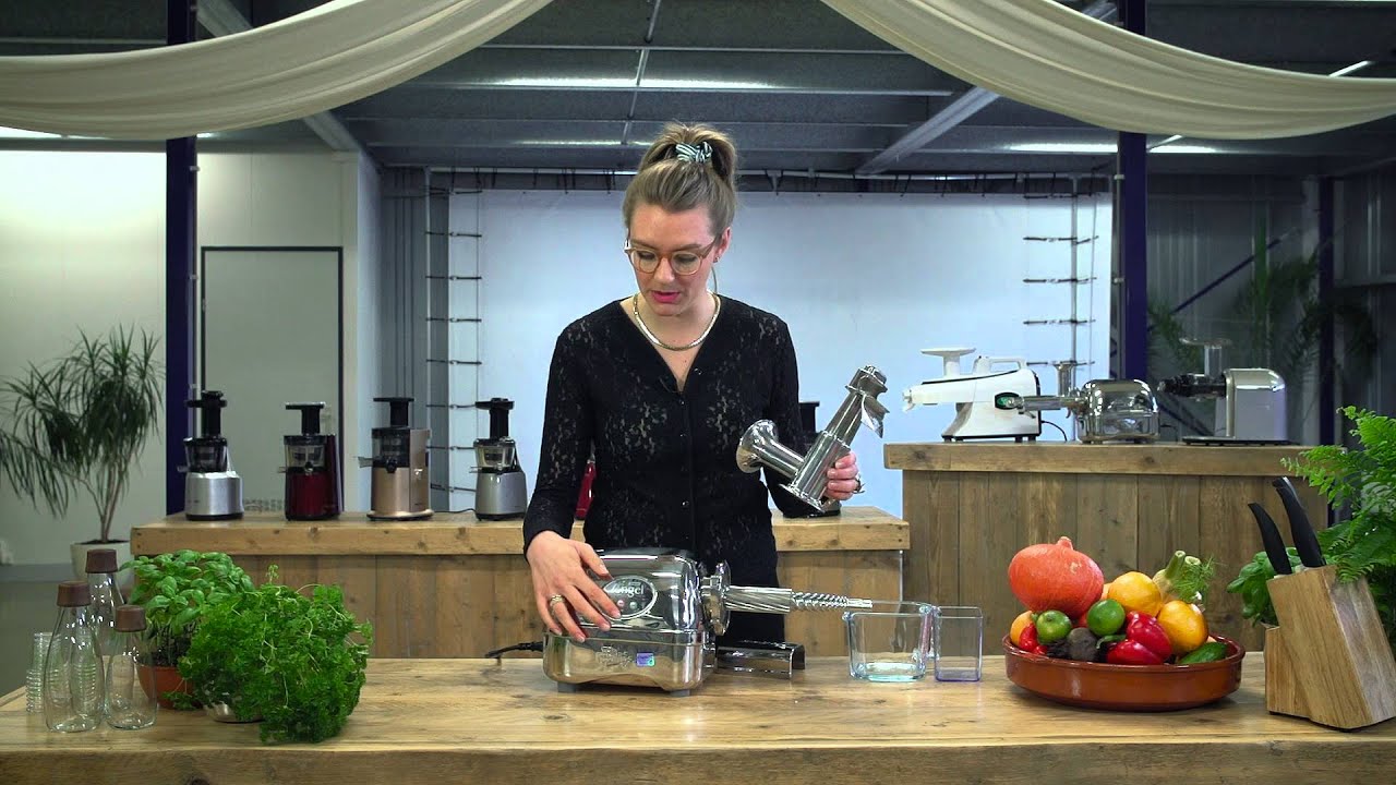 Angel Juicer AG 5500, AG 7500 & AG 8500S Vergelijken Productvideo NL/BE