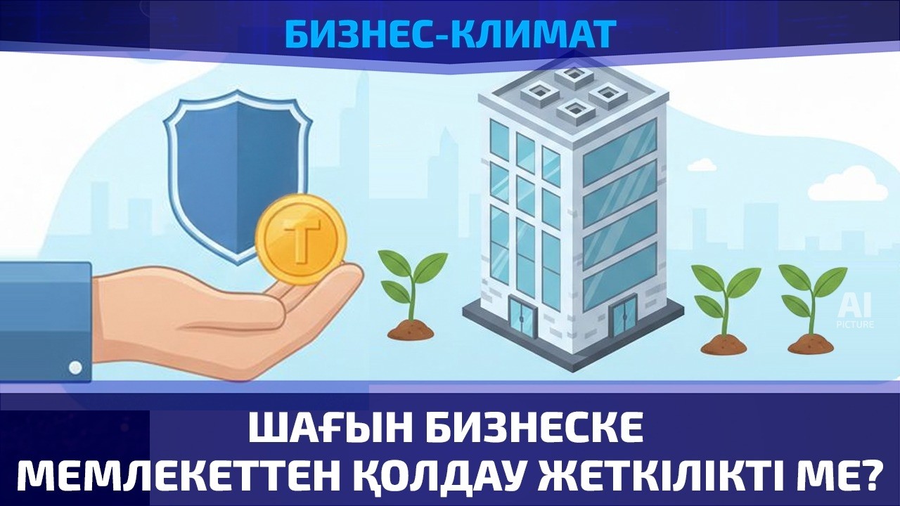 Шағын бизнеске мемлекеттен қолдау жеткілікті ме? | Бизнес-климат | 25.02.2026